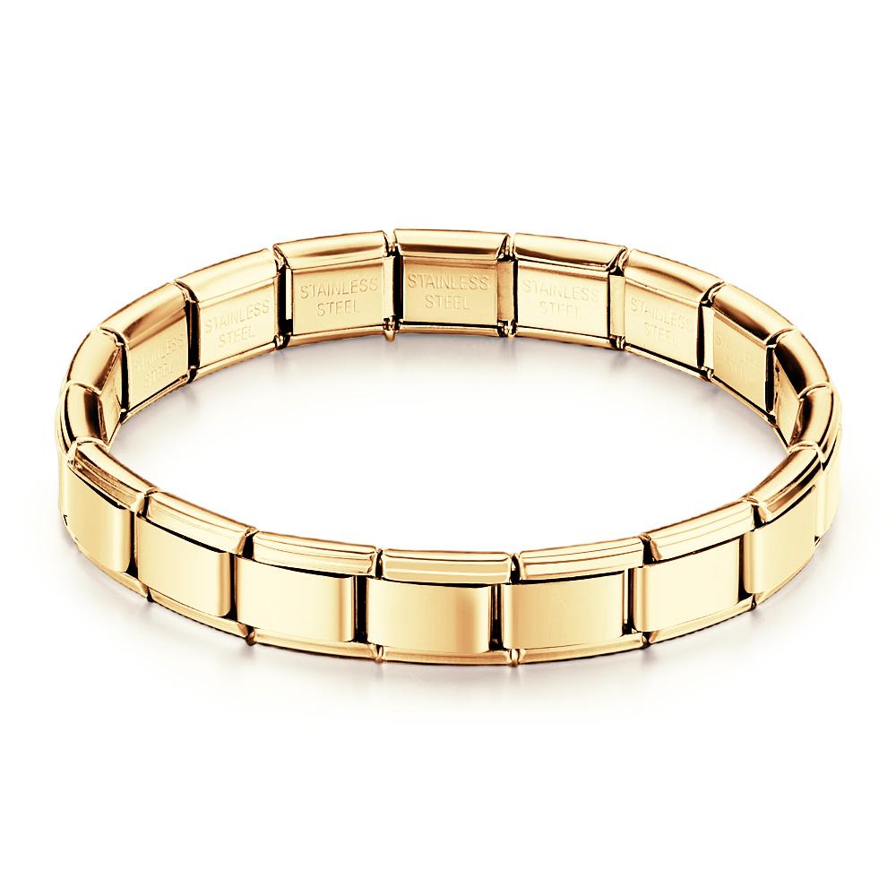 Pulseras Con Dijes Italianos De Oro Vintage Pulsera Con Dijes Italianos Originales - soufeeles