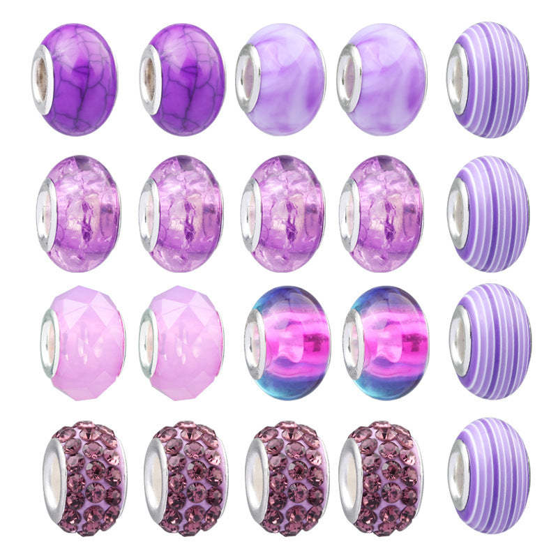 Kit Para Hacer Pulseras Diy Con Cuentas, Juego De Pulseras Coloridas Con Caja De Regalo, Regalo Para Niñas - soufeeles