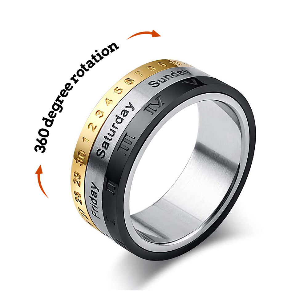 Anillo De Ansiedad Para Aliviar La Descompresión, Regalo Creativo Apto Para Mujeres Y Hombres - soufeeles