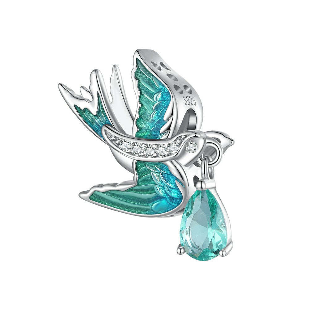 swallow charm 925 sterling silver xs2045