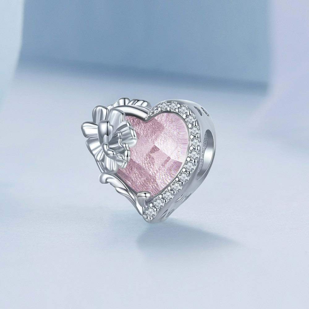 october birthstone pink charm 925 sterling silver xs2157