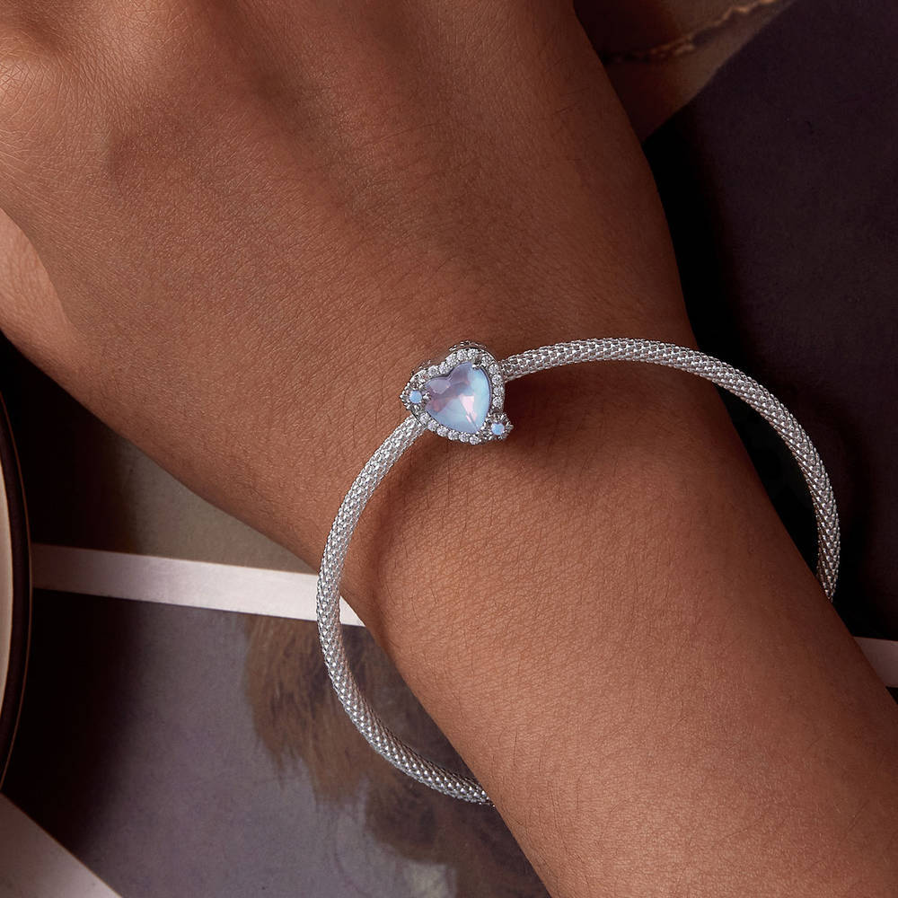 Charm Amor Hielo Y Nieve Plata Regalos De Navidad - soufeeles