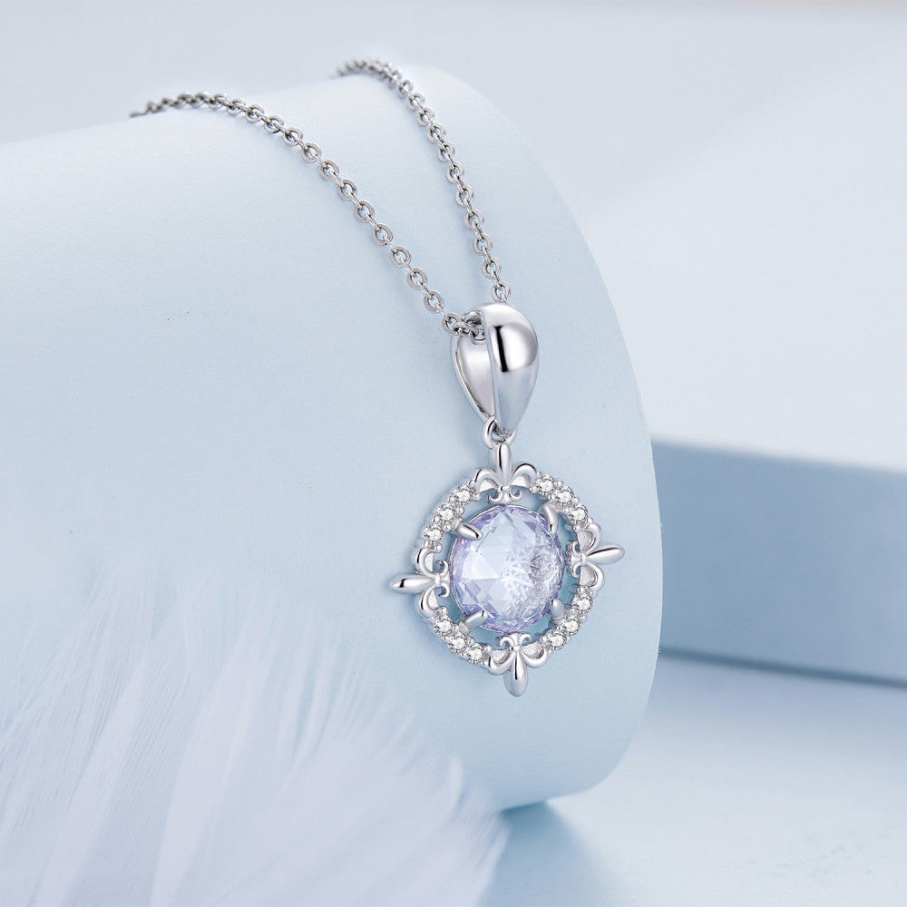 iris round dangle charm 925 sterling silver yb2476