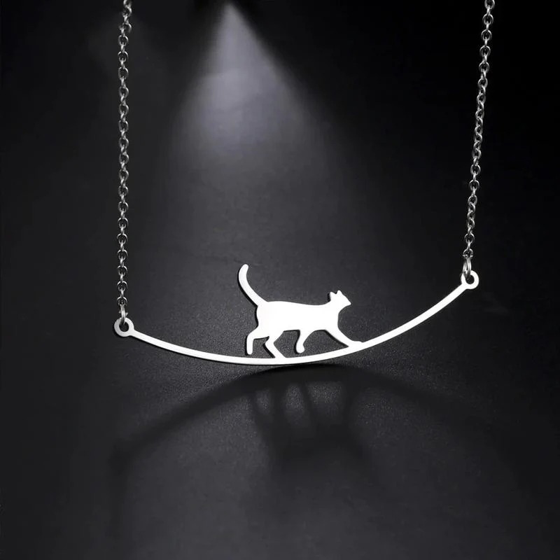Collar De Gato Paseante, Regalo Para Ella, Regalos Para Amantes De Las Mascotas - soufeeles