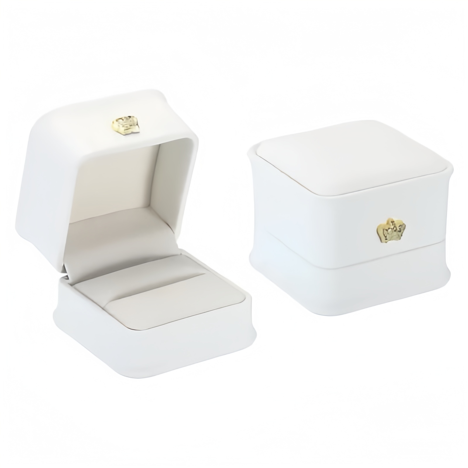 Caja De Lujo Para Anillos De Propuesta - soufeeles