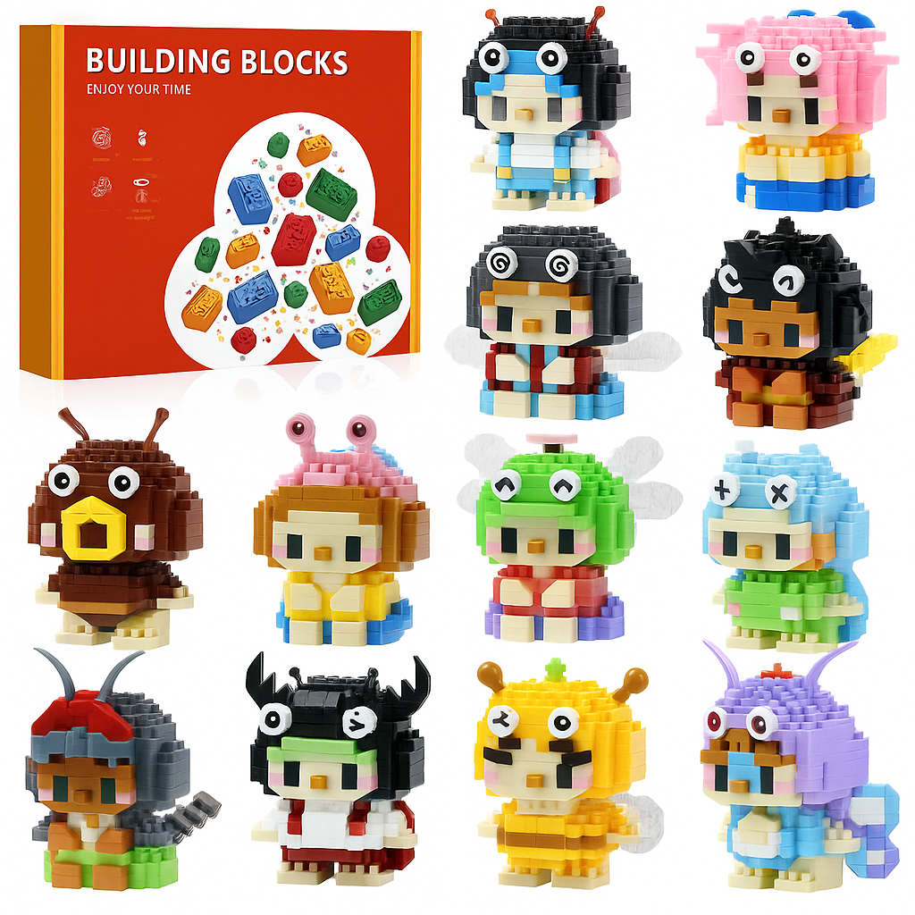 Calendario De Adviento De Navidad De 12/24 Días Mini Bloques De Construcción Navideños Lo Mejor Del Regalo Creativo - soufeeles