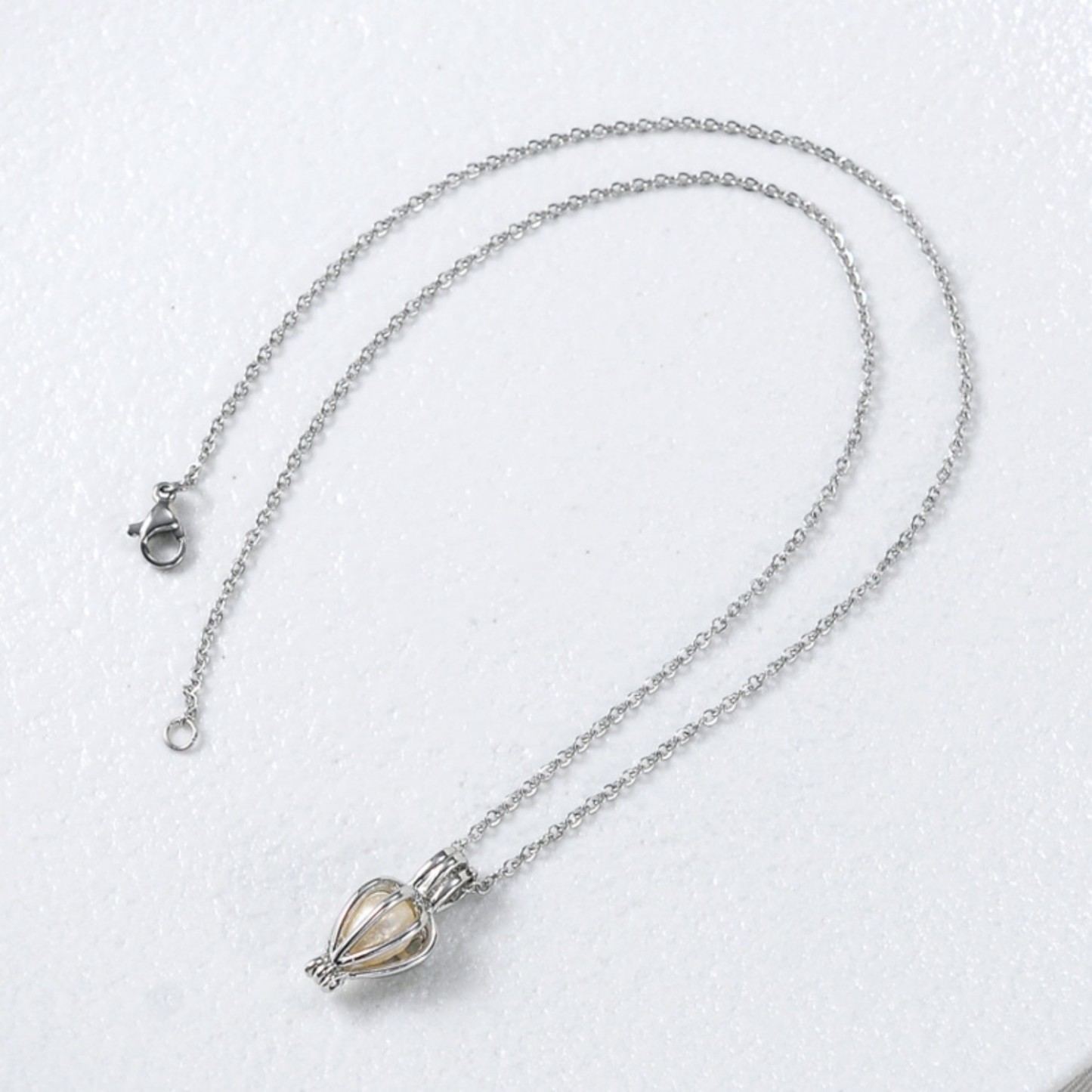 Collar De Perlas, Ostra De Perlas, Caja Ciega De Apertura Automática, Collar De Perlas, Colgante De Perlas, Regalo Sorpresa - soufeeles