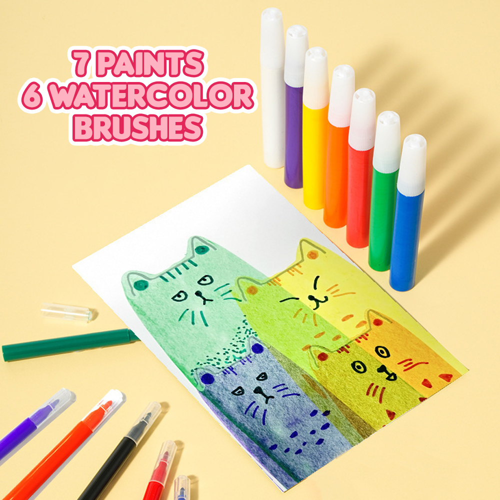 Peinture À Gratter Arc-en-ciel Pour Enfants, Marque-page Amusant À Faire Soi-même, Peinture De Cartes Postales Pour Enfants - soufeelfr
