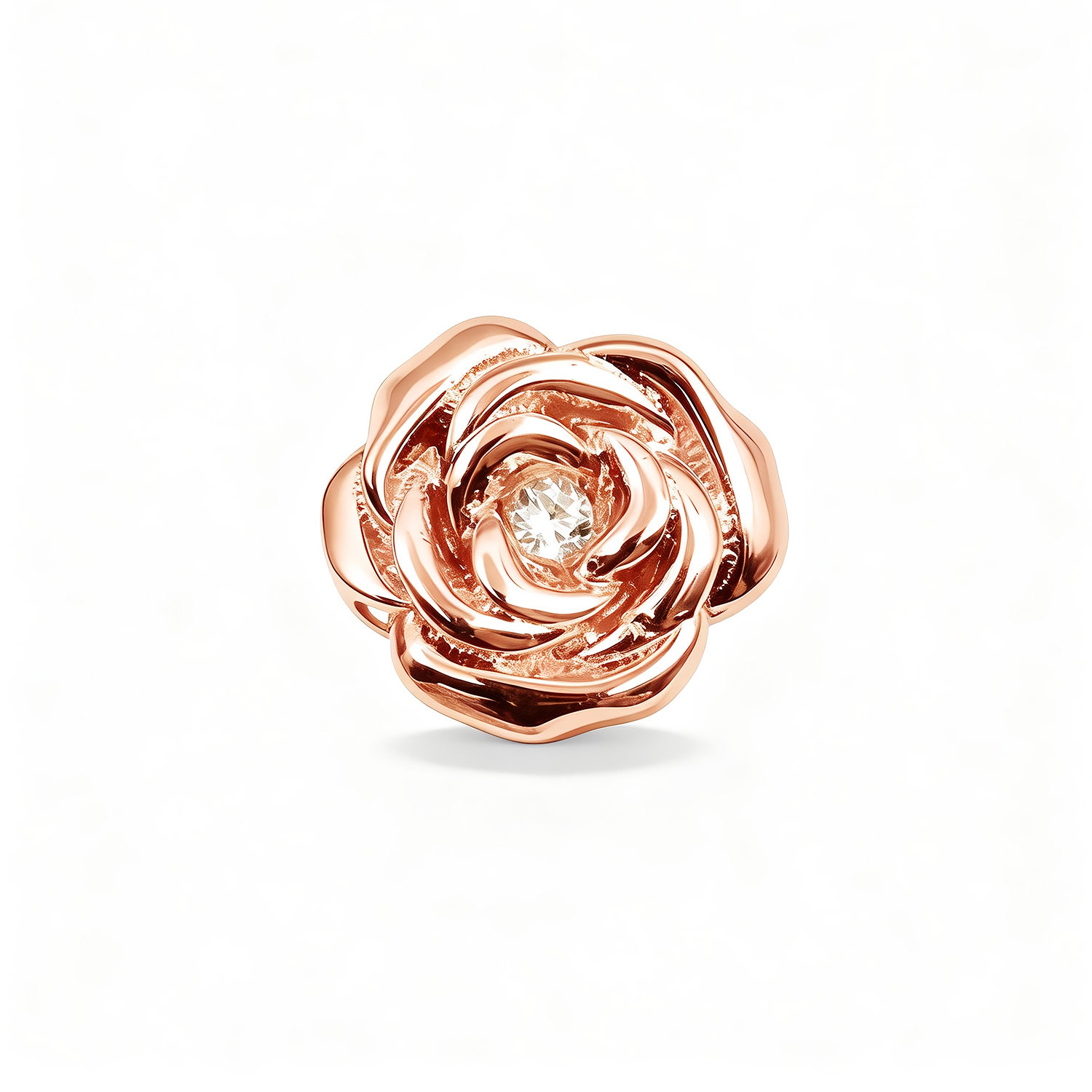 Breloque Fleur - Or Rose - soufeelfr