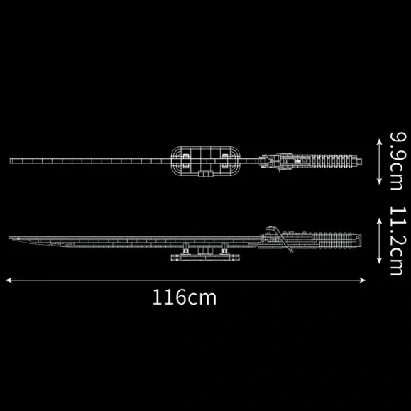 Ensemble De Jouets De Construction À Lame Led – Kit De Modèle D'épée Lumineuse Créative Pour Enfants Et Collectionneurs