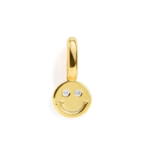 Charm Visage Smiley - Or