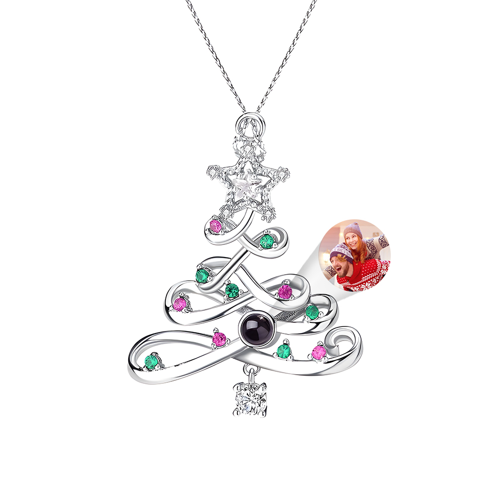 Ornements De Projection De Photos Personnalisés, Cadeaux De Noël Pour Arbre De Noël - soufeelfr