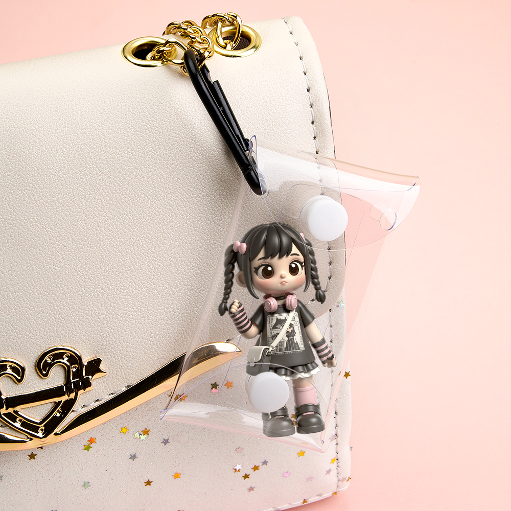 Créez Votre Propre Breloque De Sac En 3d, Cadeau Personnalisé Unique Fabriqué À Partir D'une Vraie Photo - soufeelfr