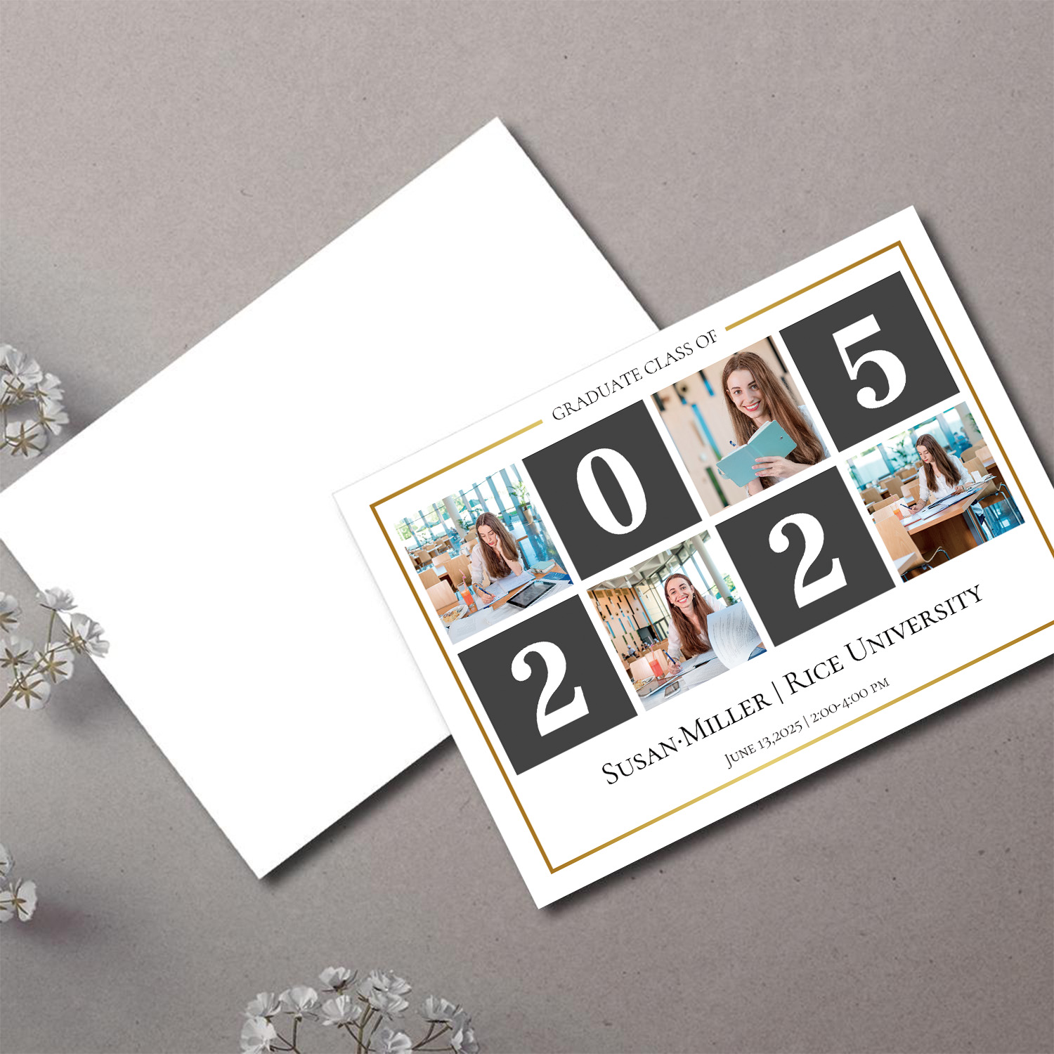 Graduation De Carte De Voeux Personnalisée Cadeaux Jour De Gloire