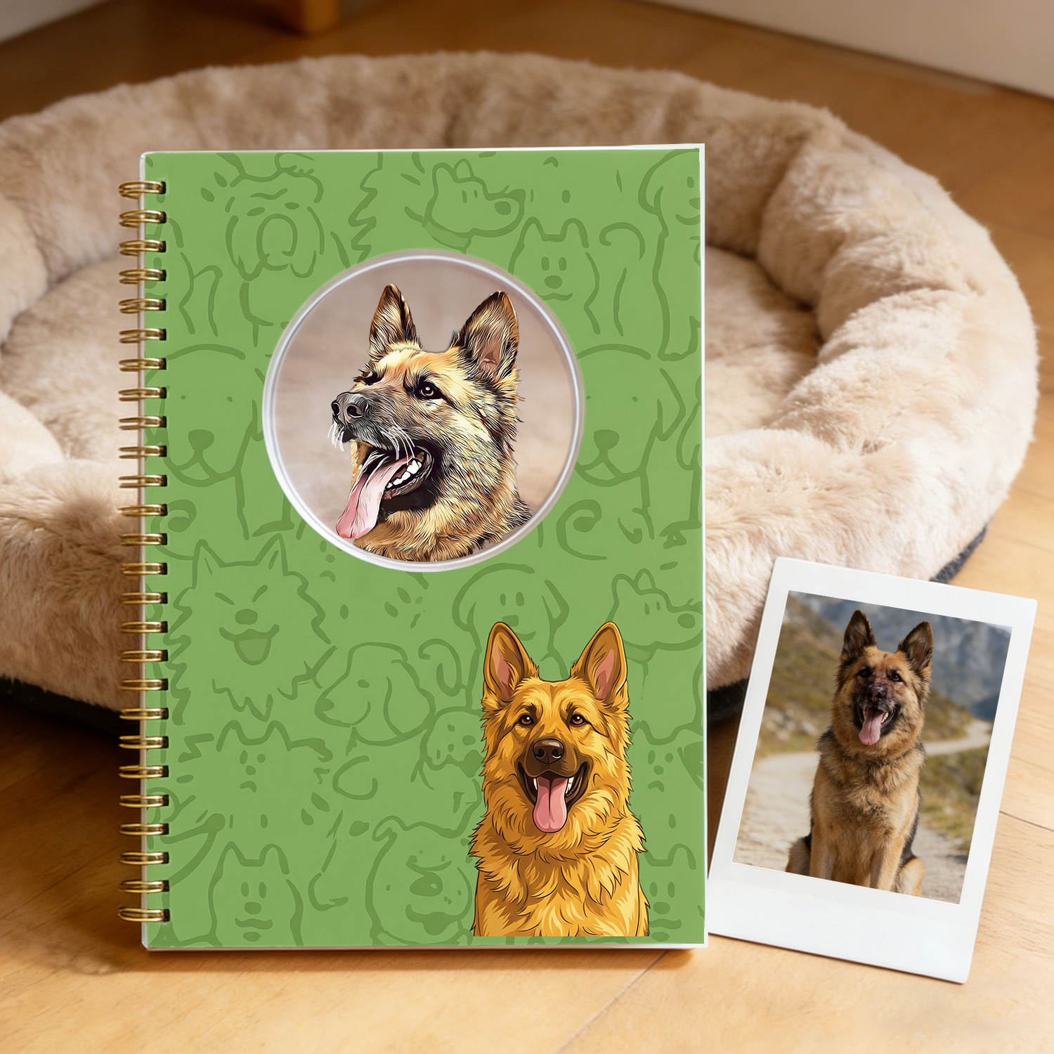 Carnet Personnalisé Pour Animaux De Compagnie Avec Illustrations En Relief 3d, Souvenir Commémoratif Personnalisé Pour Animaux De Compagnie