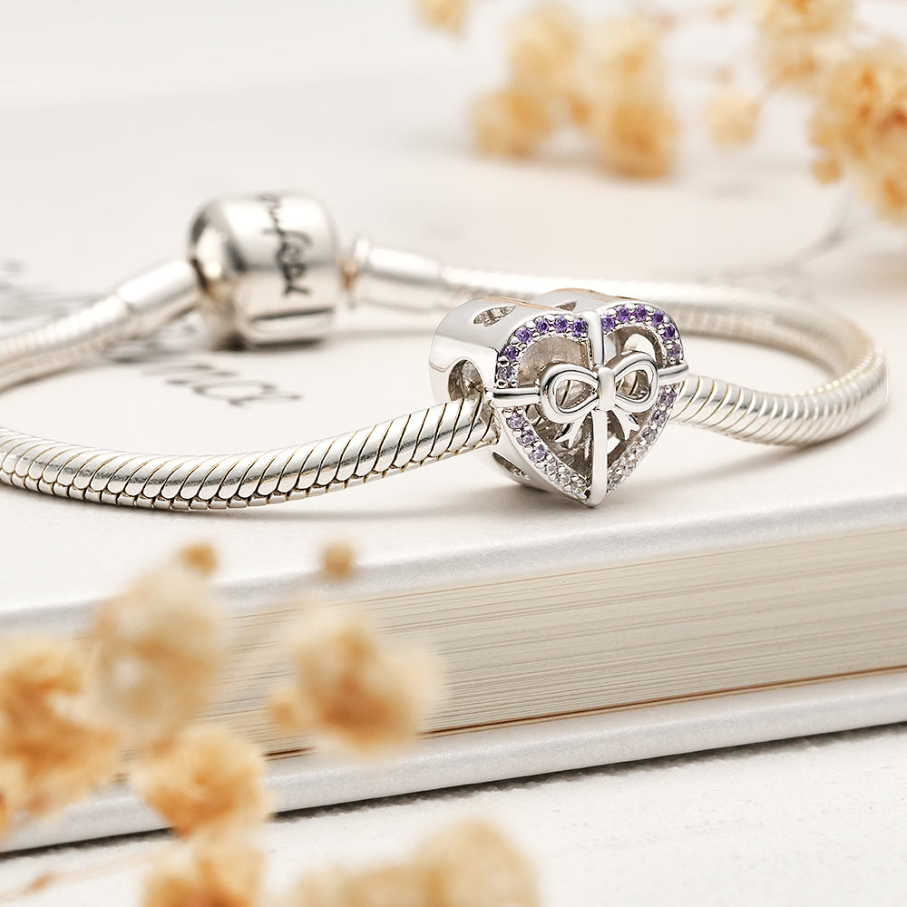 Cadeaux Personnalisés De Noeud Papillon De Coeur De Charme De Photo Pour Elle - soufeelfr