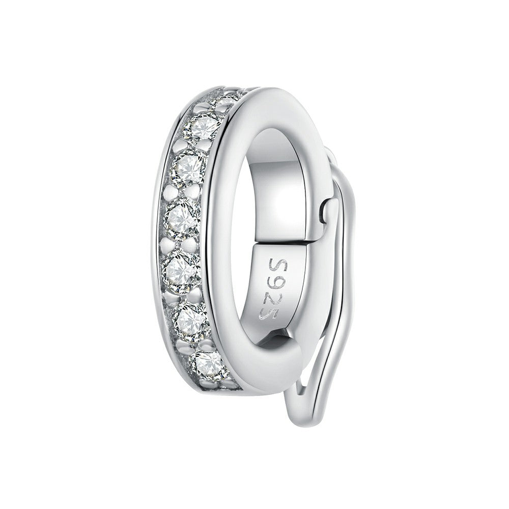 Charme De Bouchon Classique Charme D'espacement En Argent Sterling 925 Dp117