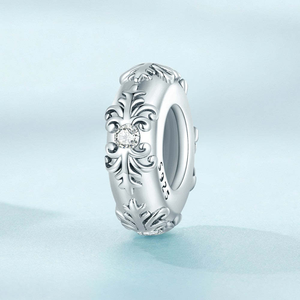 Motifs Bouchon Charme Spacer Charme 925 Argent Sterling Dp143