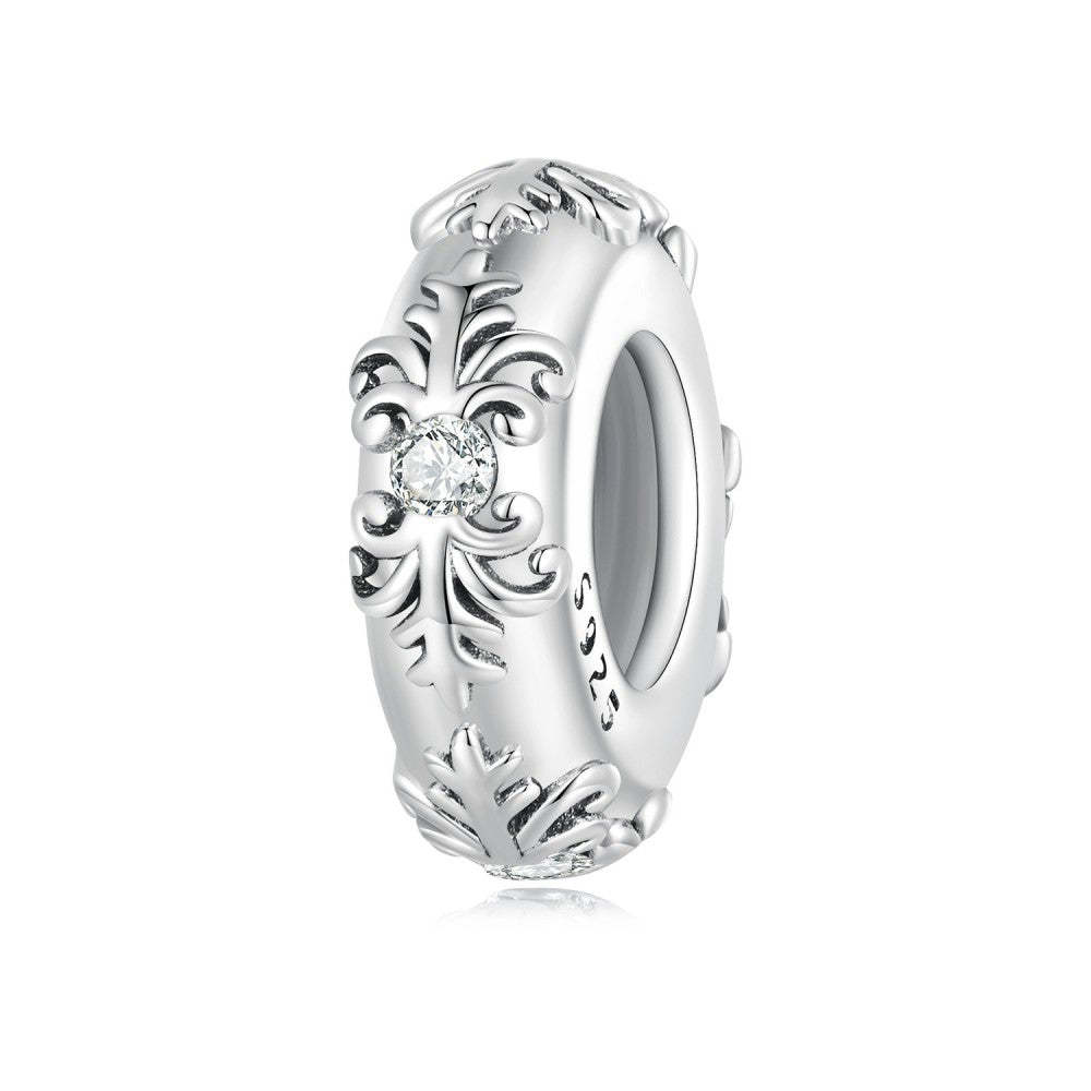 Motifs Bouchon Charme Spacer Charme 925 Argent Sterling Dp143