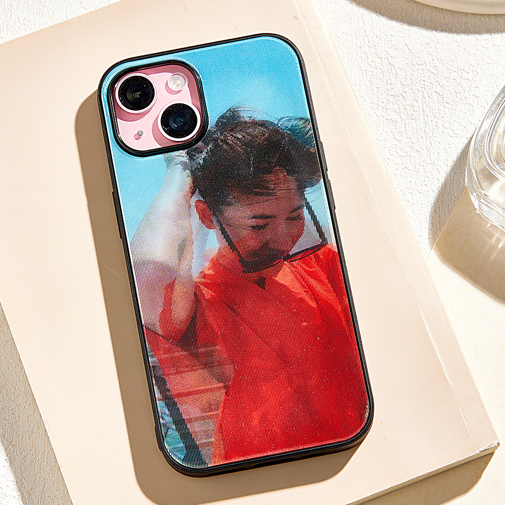 Étui De Téléphone Lenticulaire Personnalisé À 3 Photos, Couverture Photo Personnalisée, Meilleur Cadeau Pour Elle - soufeelfr