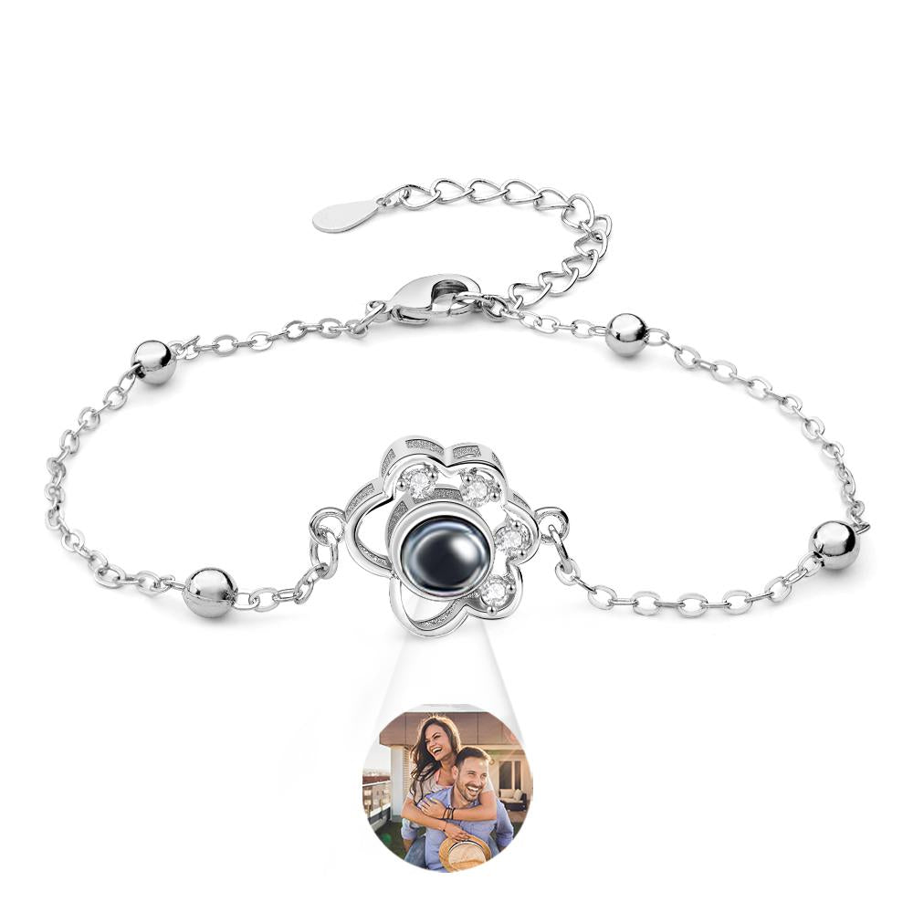 Bracelet De Projection Personnalisé Avec Empreinte D'animal, Cadeau Mignon Pour Les Amoureux Des Animaux De Compagnie - soufeelfr
