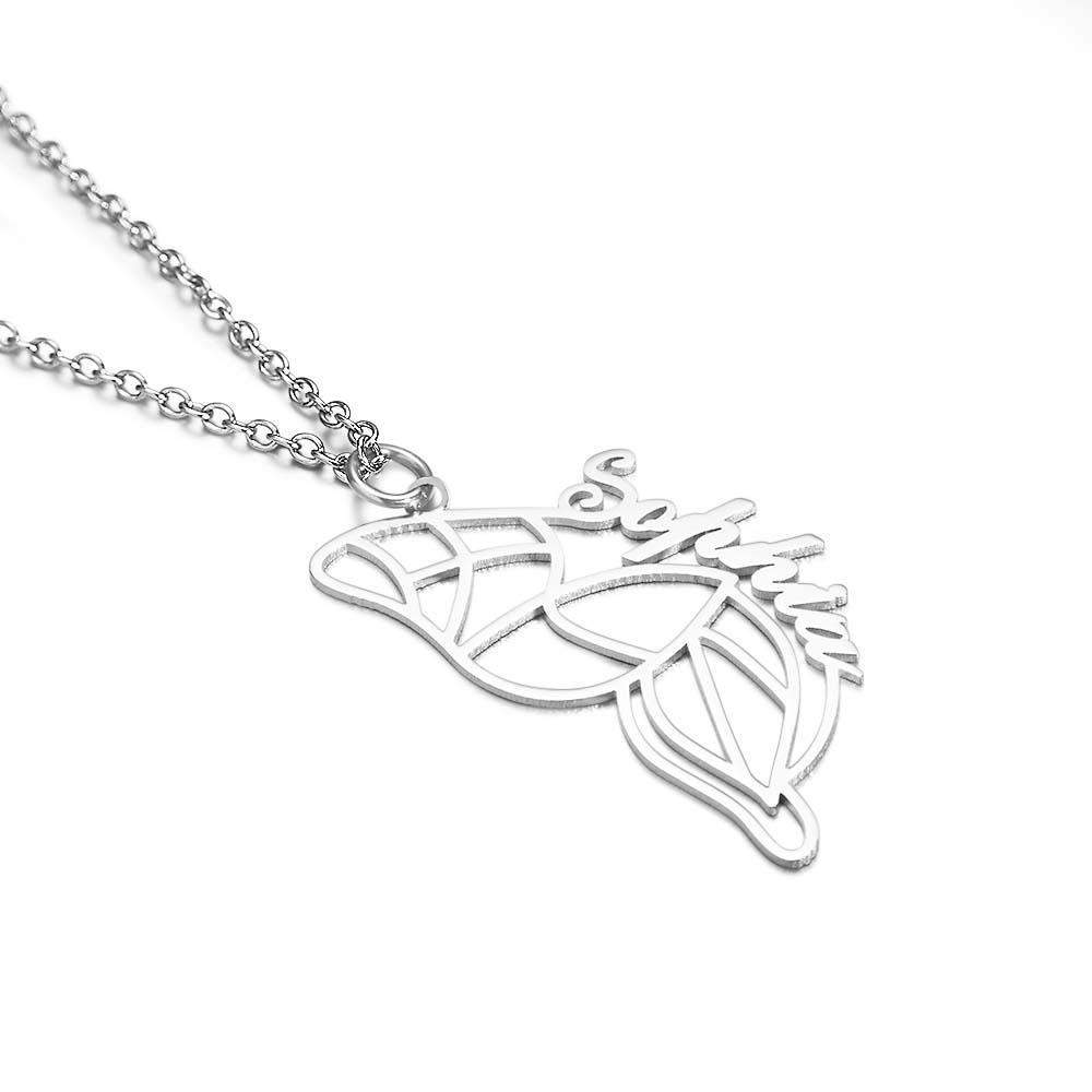 Collier Personnalisé À Deux Papillons, Ensemble De Meilleurs Amis, Collier Bff Personnalisé Pour 2 Ailes De Papillon, Cadeau D'amitié - soufeelfr