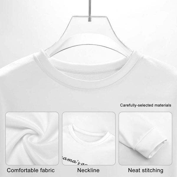 Sweat-shirt Unisexe À Col Rond, Personnalisé Avec Noms Personnalisés, Cadeaux De Saint-valentin Pour Couple - soufeelfr