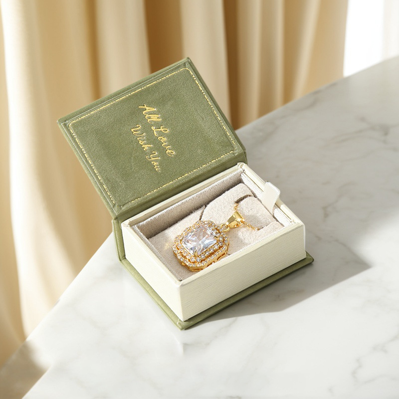 Boîte À Bijoux En Forme De Livre, Boîte À Bagues, Collier, Boîte-cadeau Multicolore, Cadeau Pour Amoureux Pour Elle (boîte Uniquement, Bijoux Non Inclus) - soufeelfr