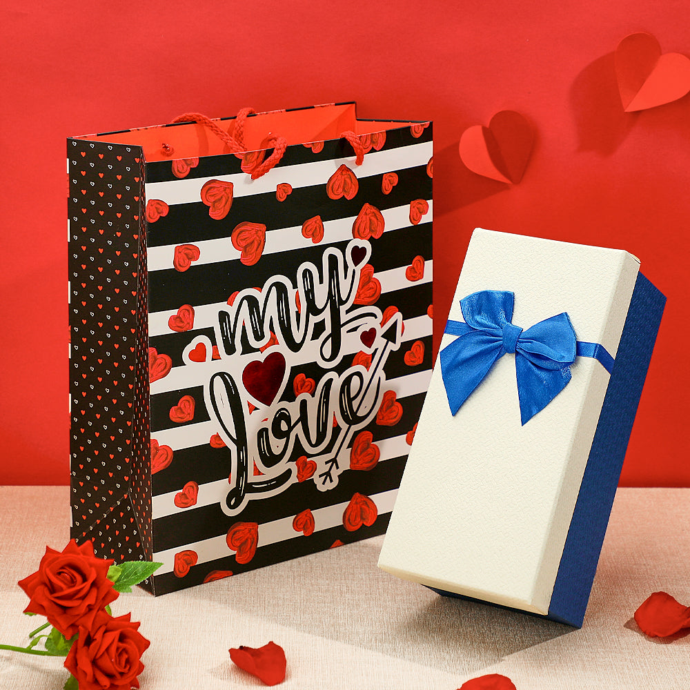 Coffret Saint Valentin + Pochette Cadeau - soufeelfr