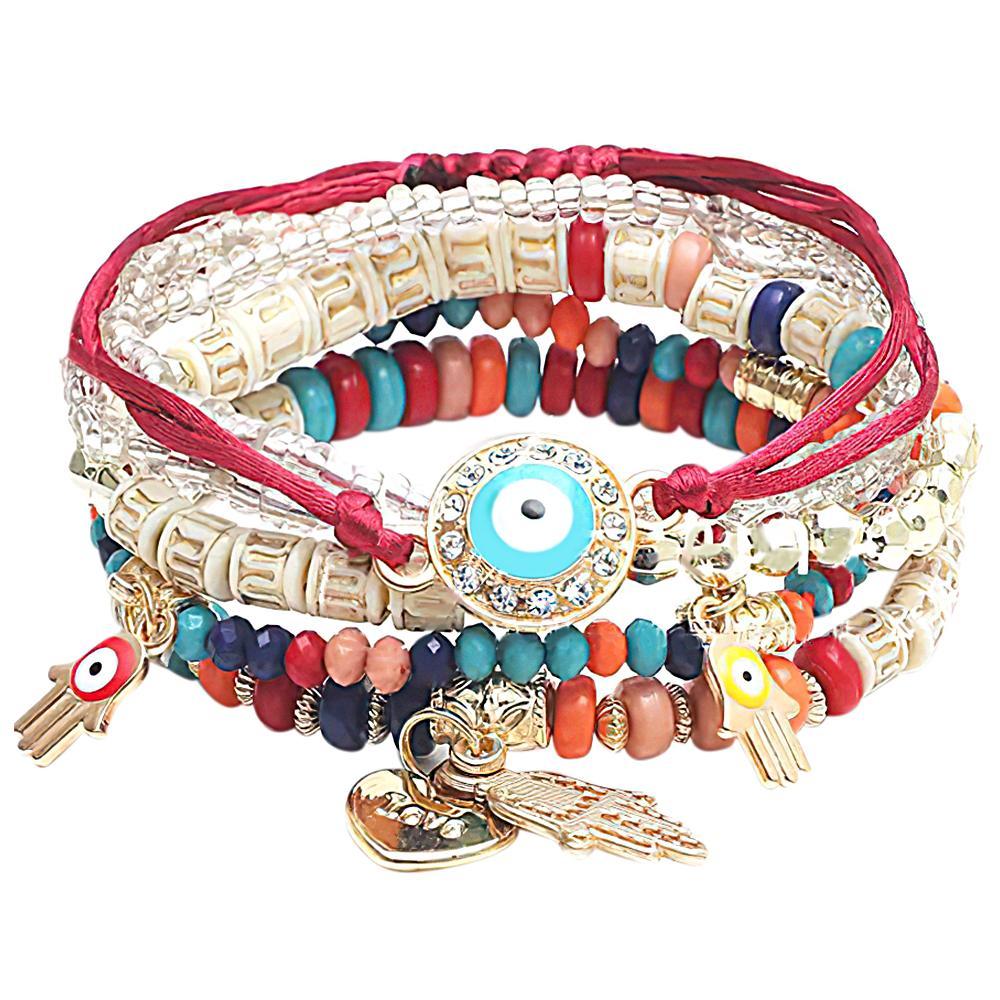 Bracelets Empilables De Style Bohémien, Cadeaux Spéciaux D'été - soufeelfr