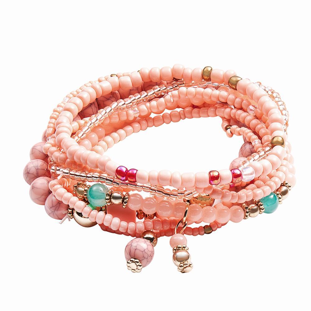 Bracelets Empilables Uniques, Cadeaux De Mode Bohémien Pour Filles - soufeelfr