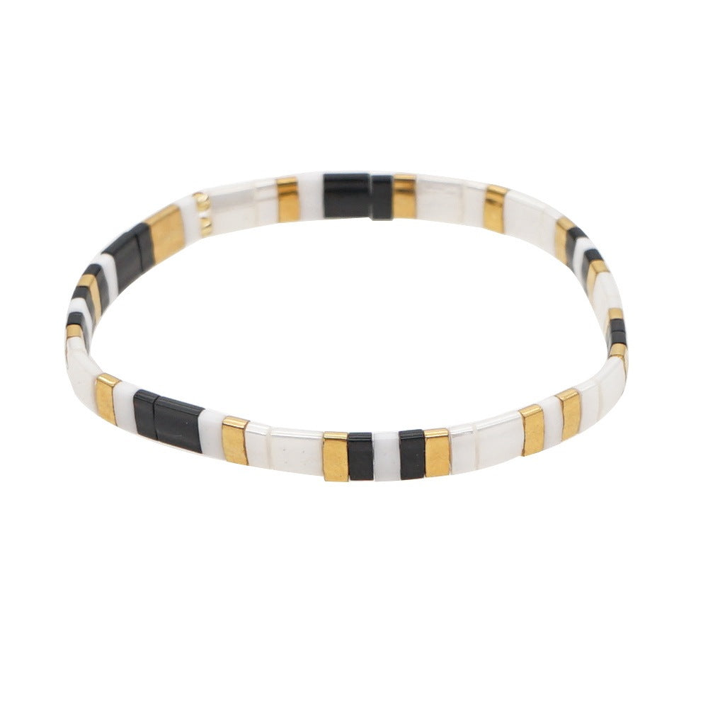 Ensemble De Bracelets De Perles Tila, Bracelet De Mode Vintage Pour Les Amoureux - soufeelfr