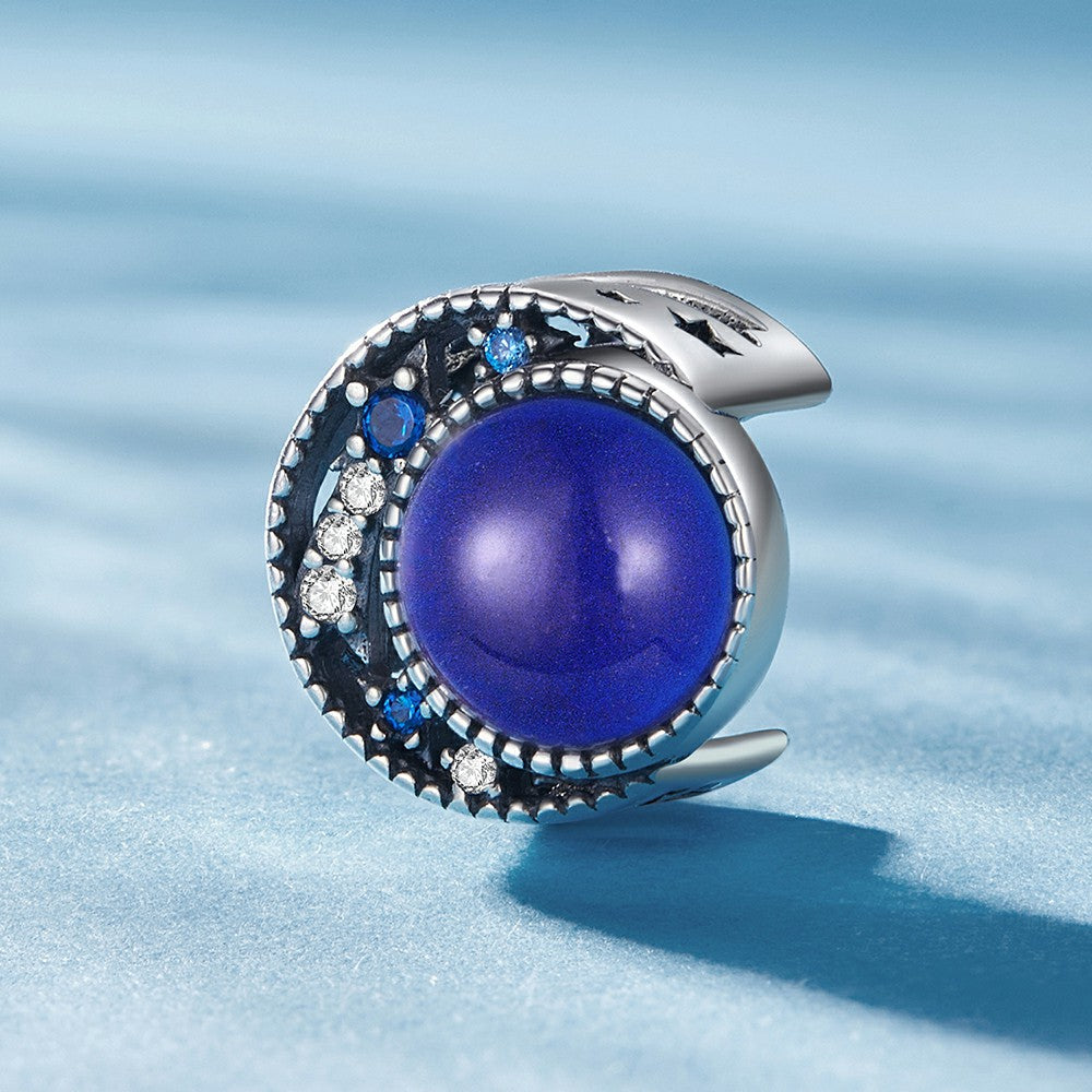 Température Décoloration Lune Charme 925 Argent Sterling Xs1989