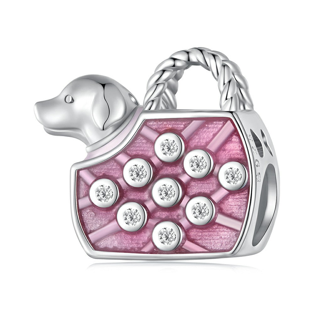 Charme De Chien De Compagnie 925 Argent Sterling Xs2004