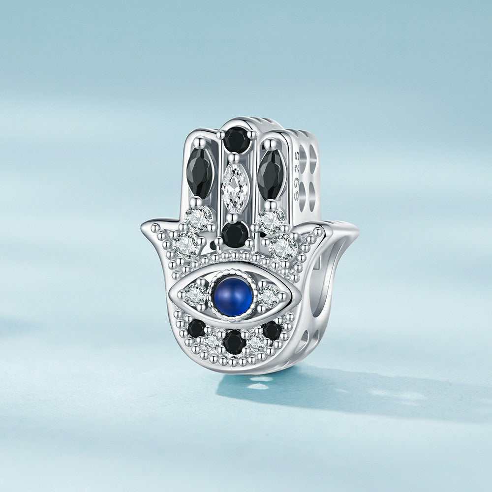 Main De Fatima Charme Mauvais Œil Argent Sterling 925 Xs2035