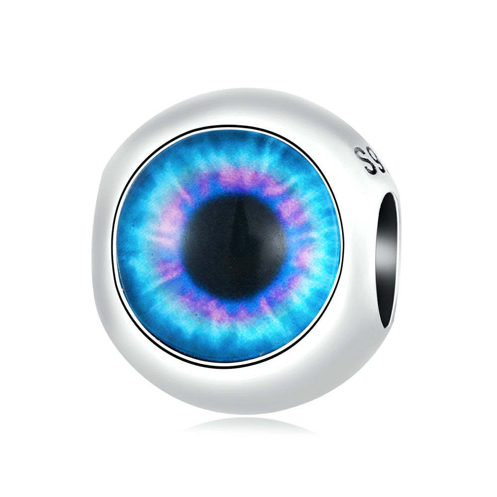 Charme Yeux Bizarres Argent Sterling 925 Xs2228