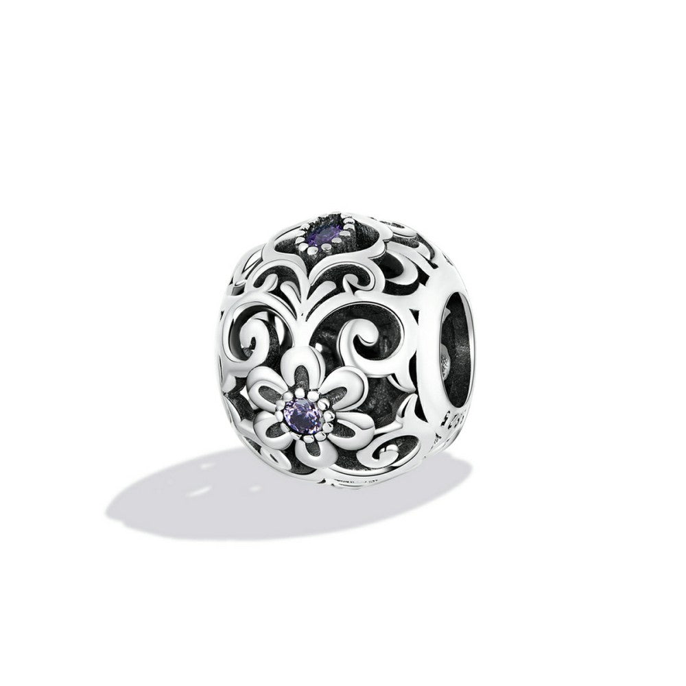 Breloque Motif Classique En Argent Sterling 925 Xs2248