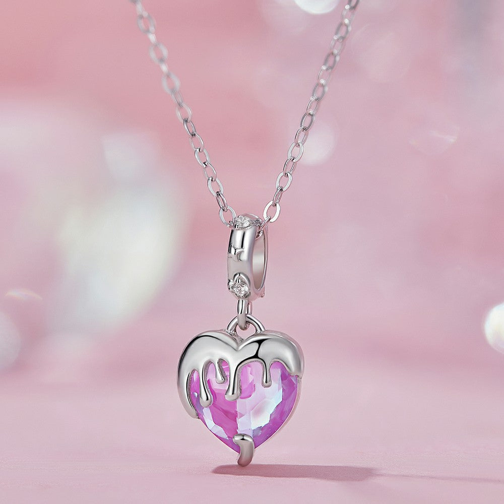 Faire Fondre Les Cœurs Des Filles Balancent Le Charme En Argent Sterling 925 Yb2292
