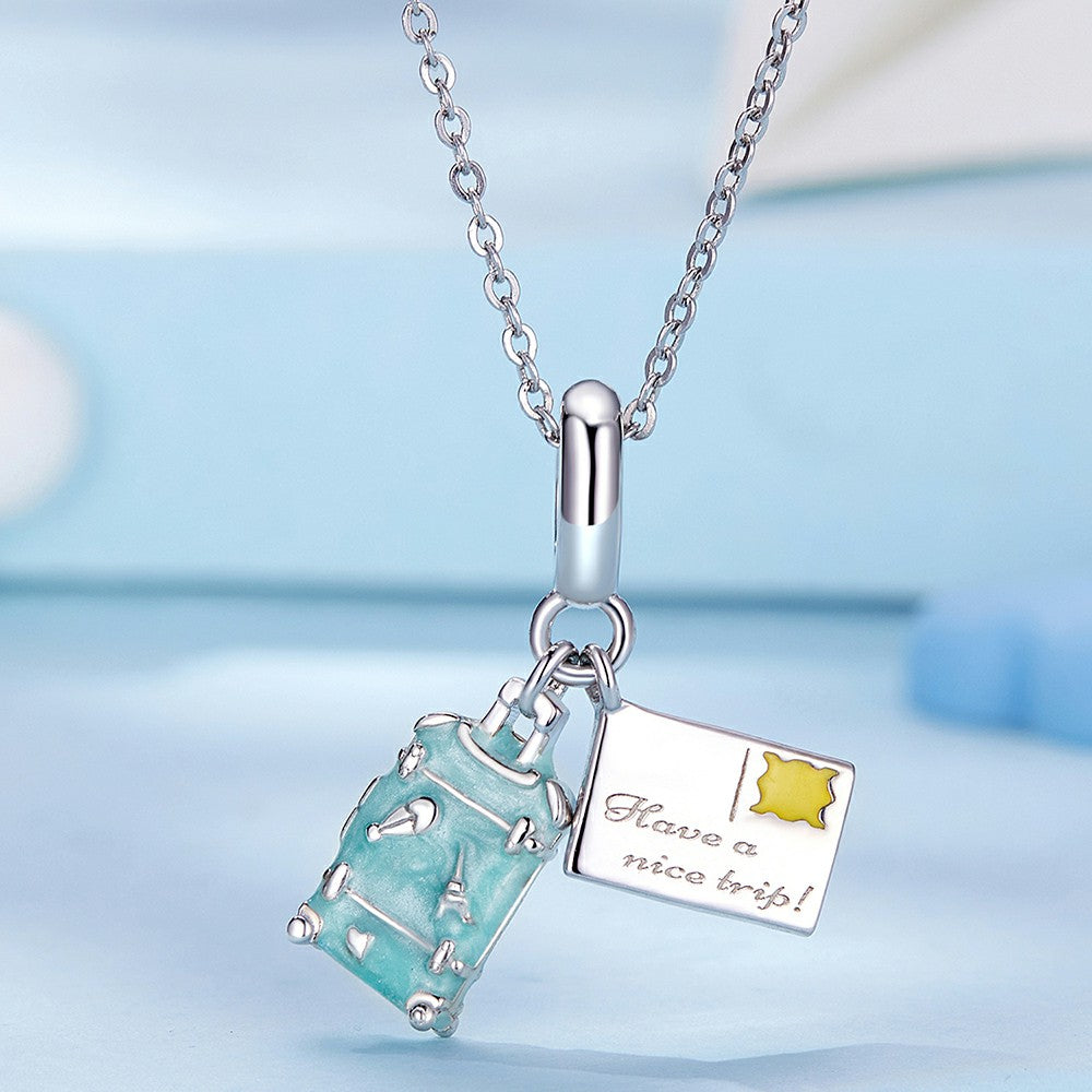 Valise Balancent Charme 925 Argent Sterling Yb2360