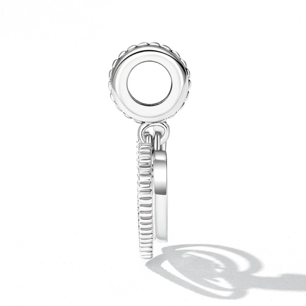 Mains En Coeur Balancent Charme 925 Argent Sterling Yb2509