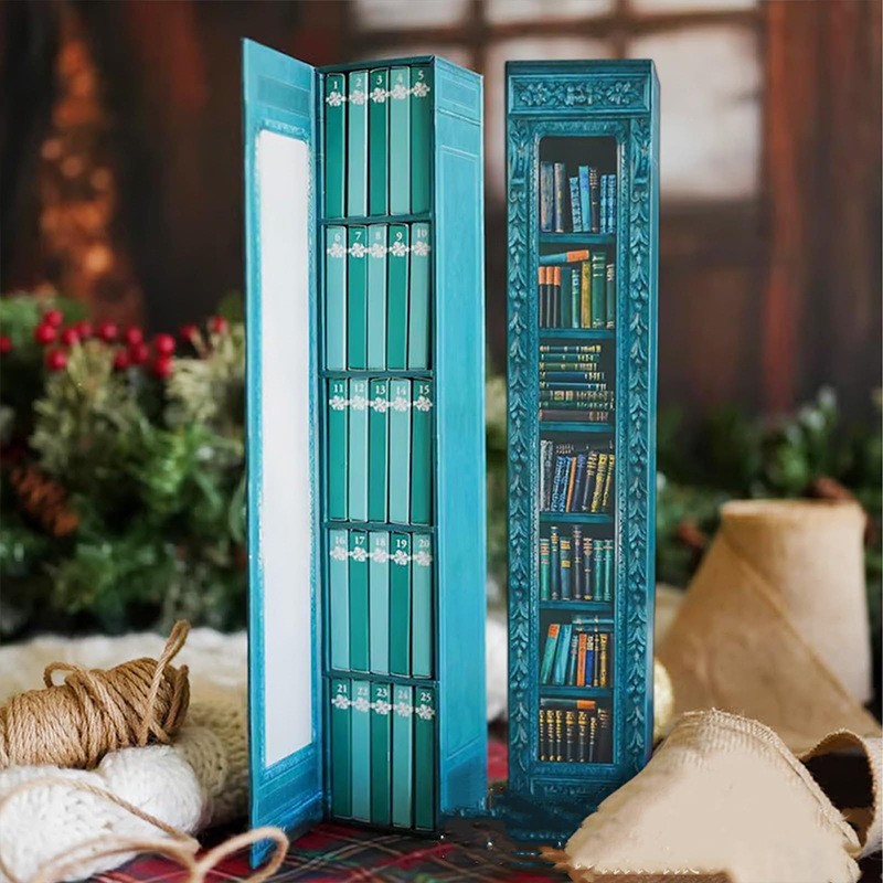 Mini-livre Décoratif, Boîte Surprise De L'avent, Surprise De Noël - soufeelfr