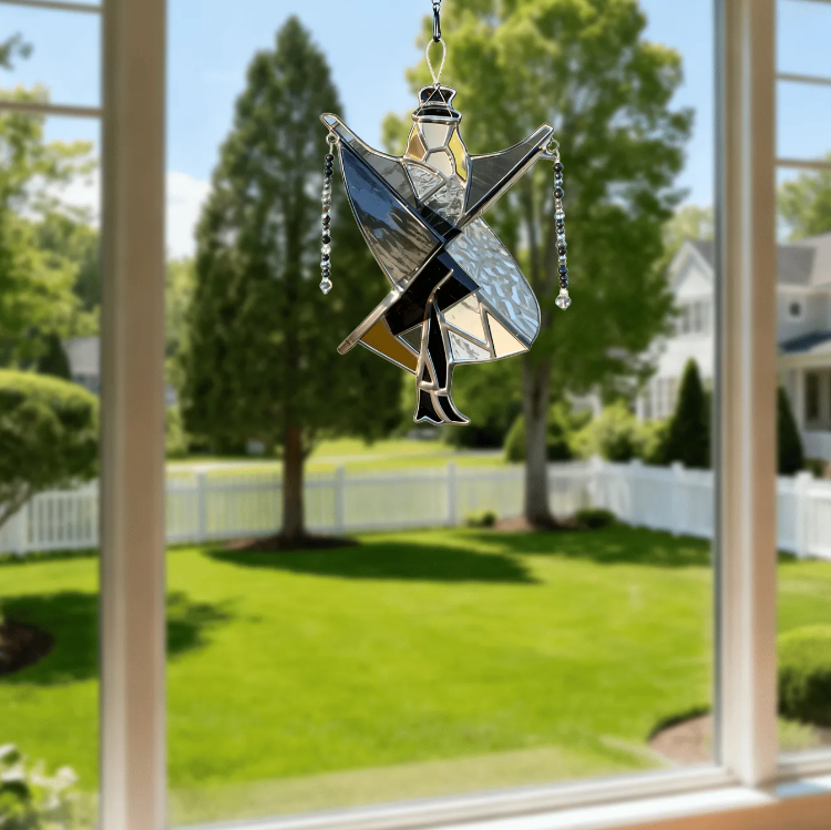 Tourbillon En Vitrail Artisanal Orné De Perles, Attrape-soleil À Suspendre À La Fenêtre, Décoration Pour La Maison Et Le Jardin - soufeelfr