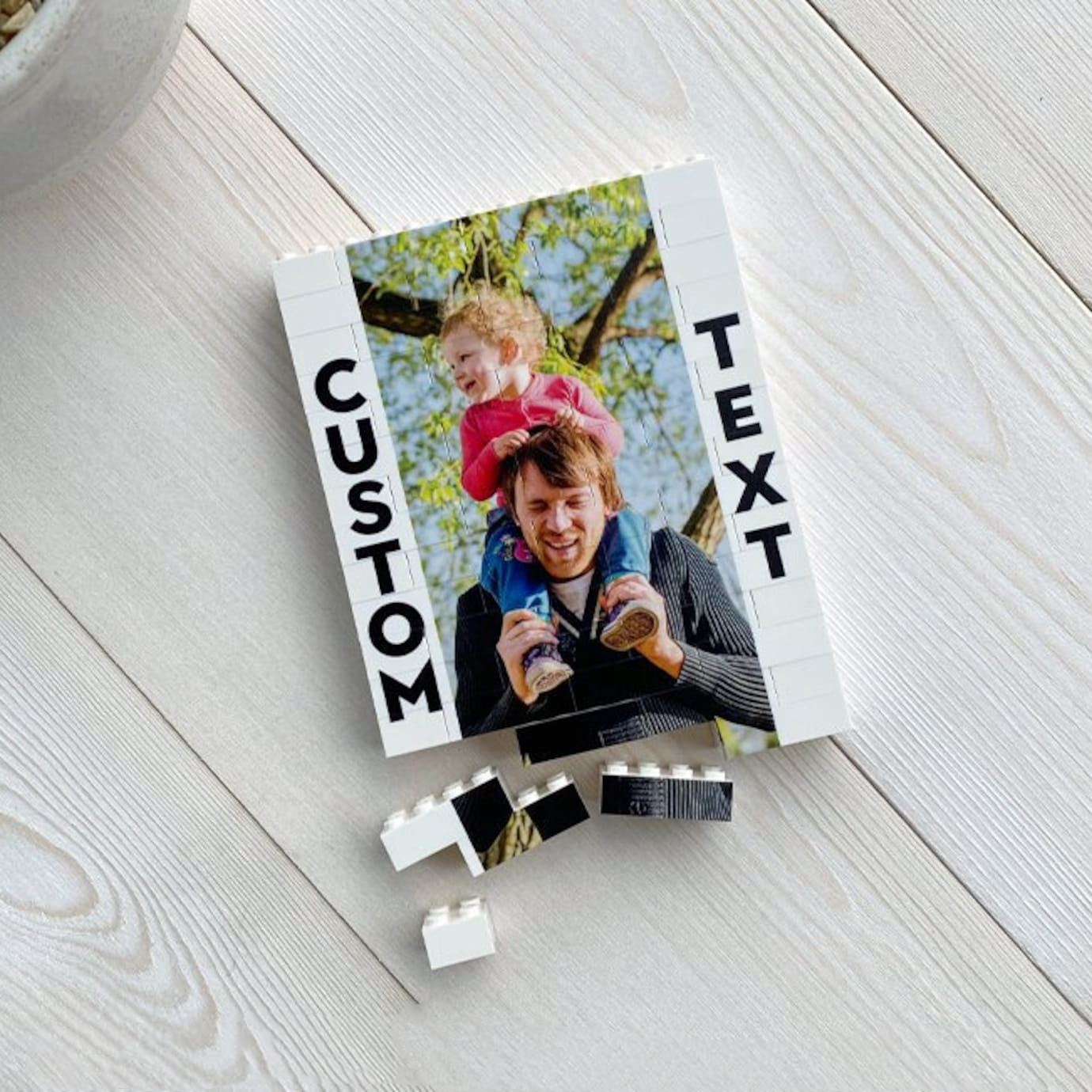 Puzzles photo personnalisés pour papa, blocs de puzzles, cadeaux personnalisés pour papa, fête des pères - soufeelfr