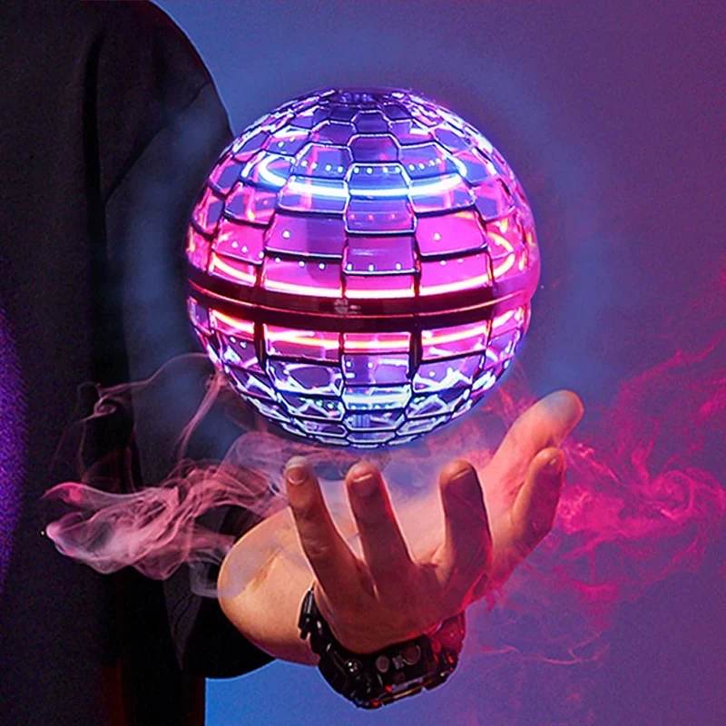 Boule Volante Sphérique, Mini Drone À Commande Manuelle, Globe Cosmique Rotatif, Jouet D'extérieur Pour Enfants Et Adultes, Cadeau D'anniversaire Original, Idéal Pour Les Garçons Et Les Filles De 6 À 10 Ans Et Plus. - soufeelfr