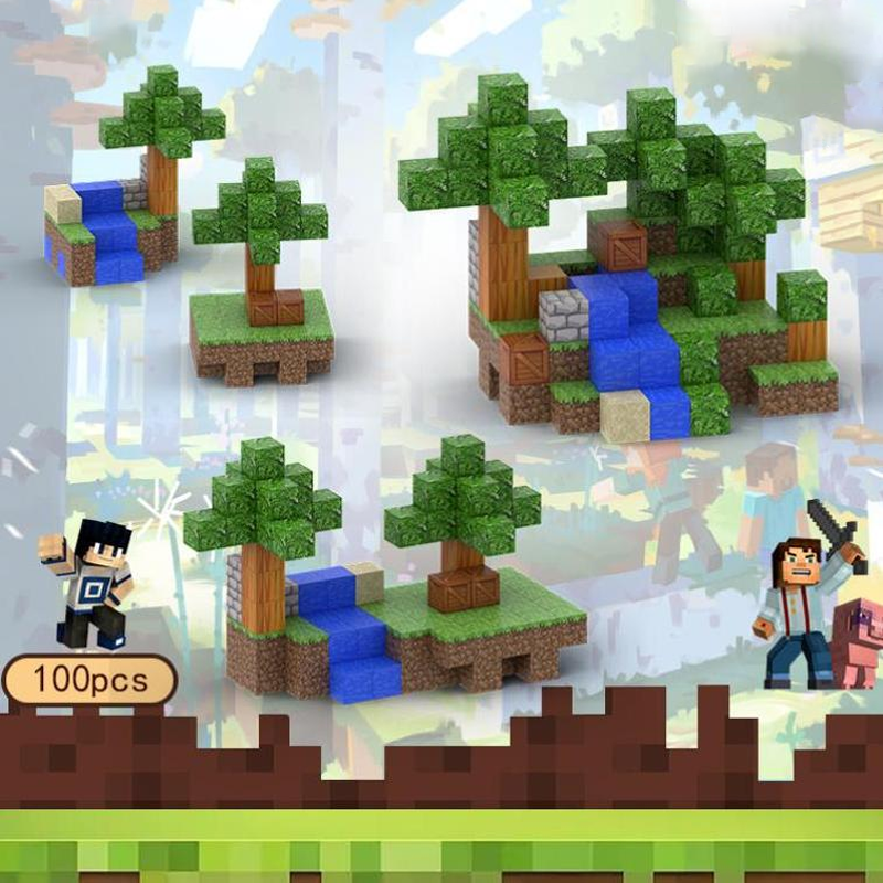 Blocs Magnétiques Blocs De Construction Magnétiques Tuiles Magnétiques Ensemble D'aimants De Construction Empilables Cadeau Pour Enfants