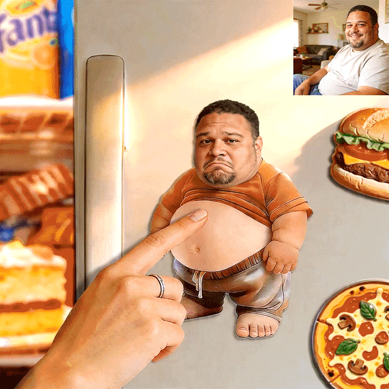 Autocollant Anti-collision Personnalisé Avec Ventre Souple Et Moelleux – Autocollant Photo Personnalisé Avec Ventre Doux À Presser, Cadeau Mignon Et Amusant Pour Les Couples Et Les Amis - soufeelfr