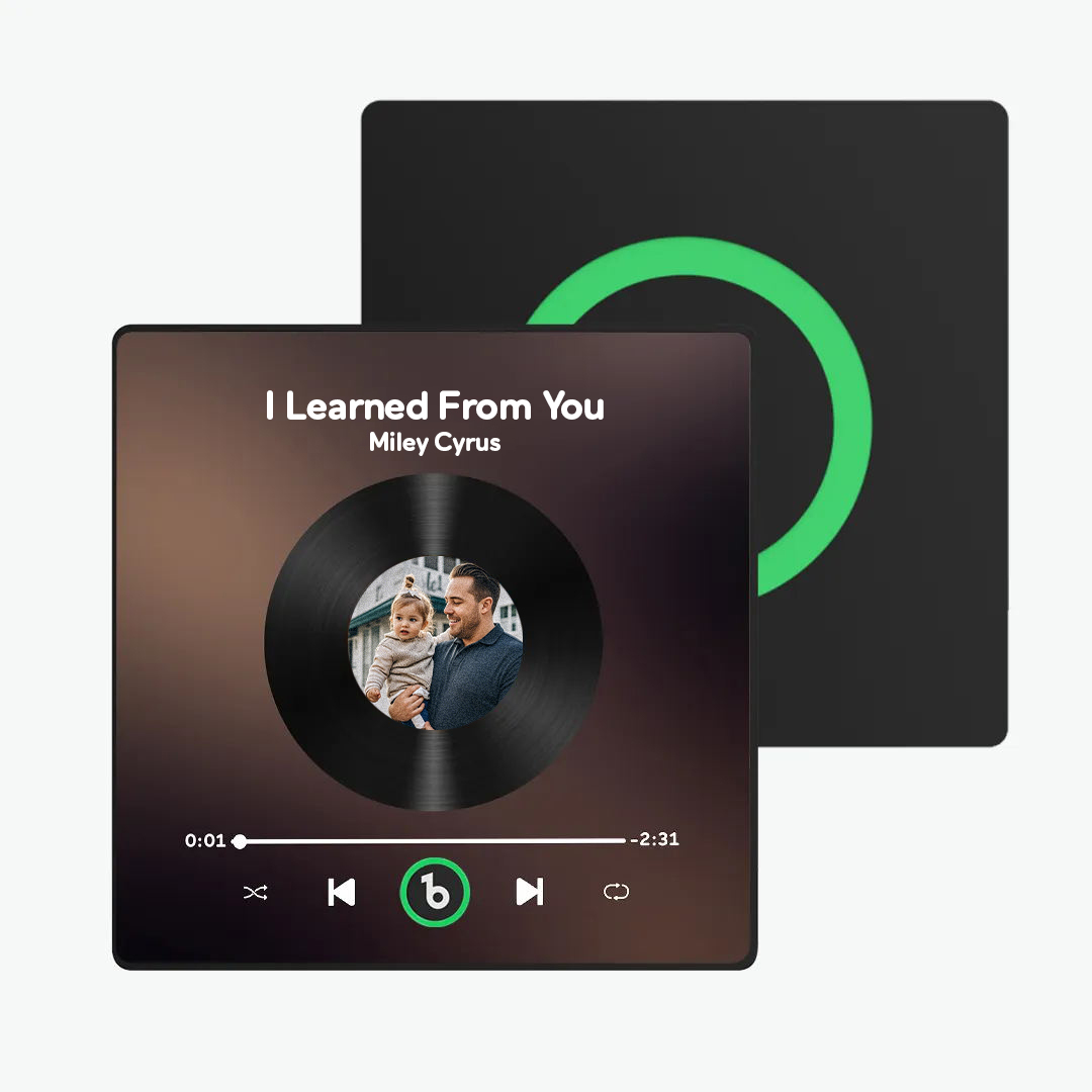 Magnete Da Frigorifero Con Musica Personalizzata Album Con Cornice Colorata Magnete Da Frigorifero Che Può Essere Riprodotto Canzone Regalo Speciale Nuovo Aggiornamento 4.0 Regali Per La Festa Del Papà