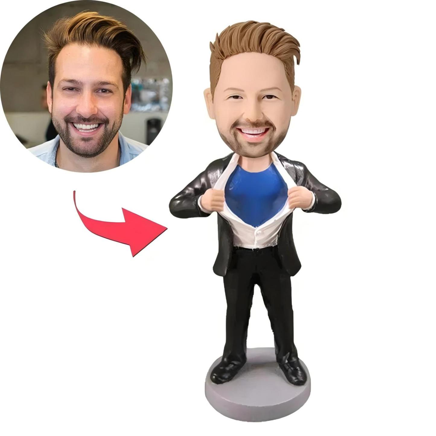 Miglior Bobblehead Personalizzato Di Superman A Fumetti Con Testo Inciso