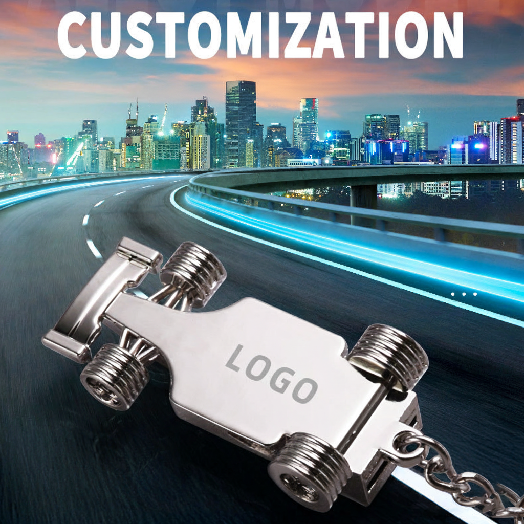 Portachiavi Personalizzato, Portachiavi Da Corsa, Ciondolo Souvenir Del Club Di Corse Con Nome Inciso