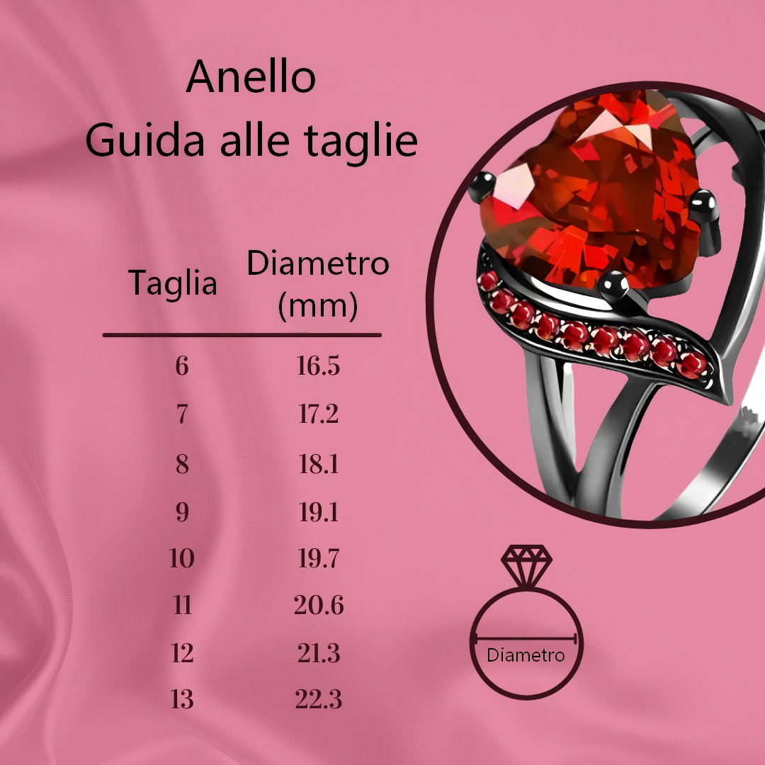 Anelli Di Coppia Con Promessa, Set Di Anelli Di Coppia, Anello Da Uomo In Acciaio Inossidabile Con Drago Celtico E Anello Da Donna Con Cuore Rosso In Zircone, Regalo Romantico Per San Valentino E Anniversario.